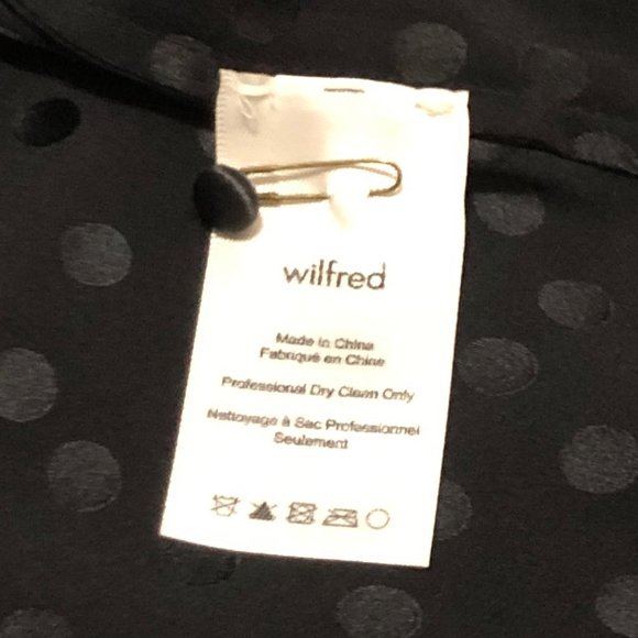 *BRAND NEW* Aritzia Wilfred Cypress Blouse - Size XXS - Picture 6 of 7